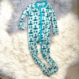Kickee Pants Alien Footie Pajamas